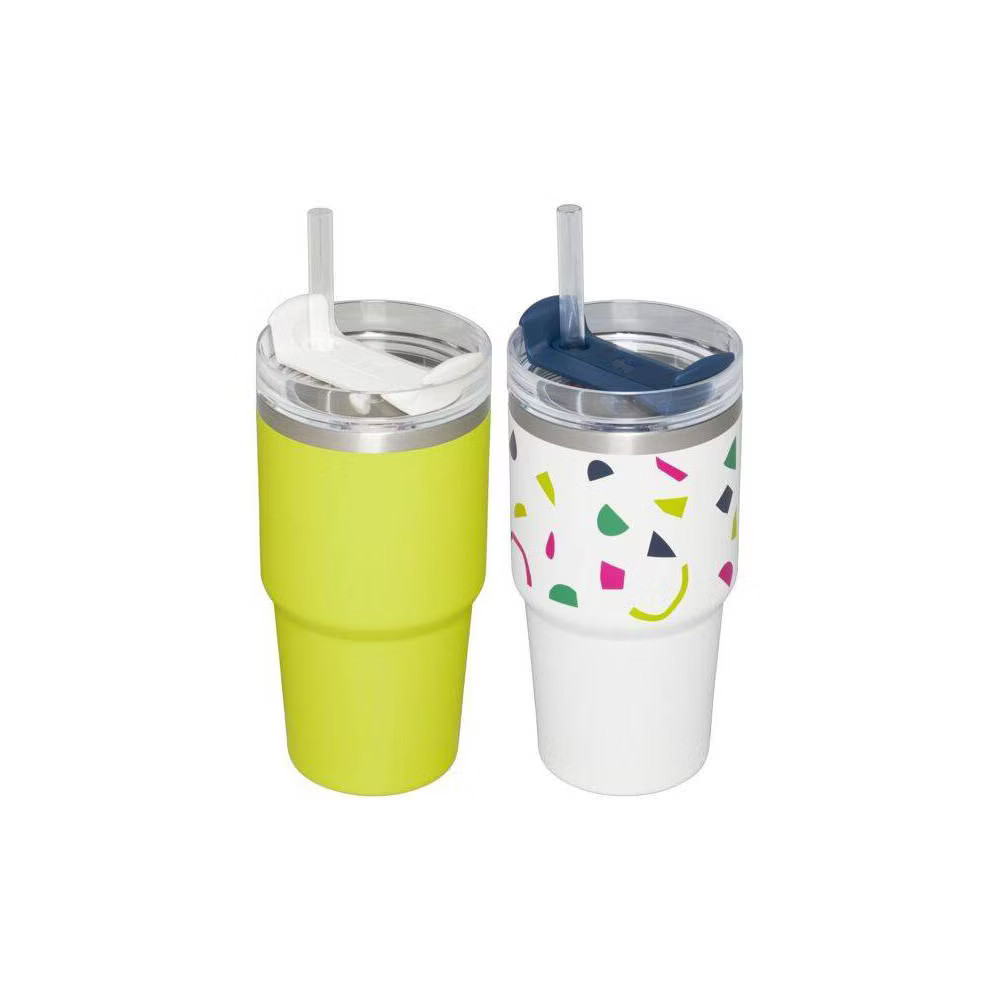 Stanley Set of 2 20oz Stainless Steel H2.0 Flowstate Quencher Insulated Tumblers | eBay | eBay US