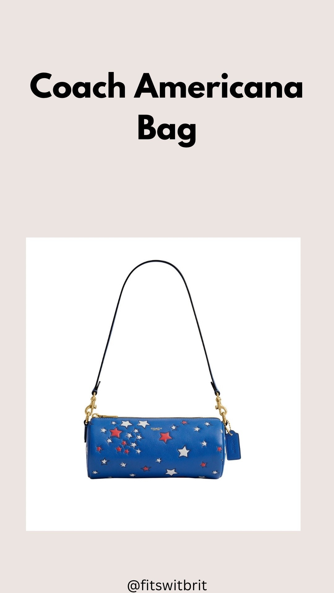 Coach Americana Barrel Bag

#LTKSeasonal