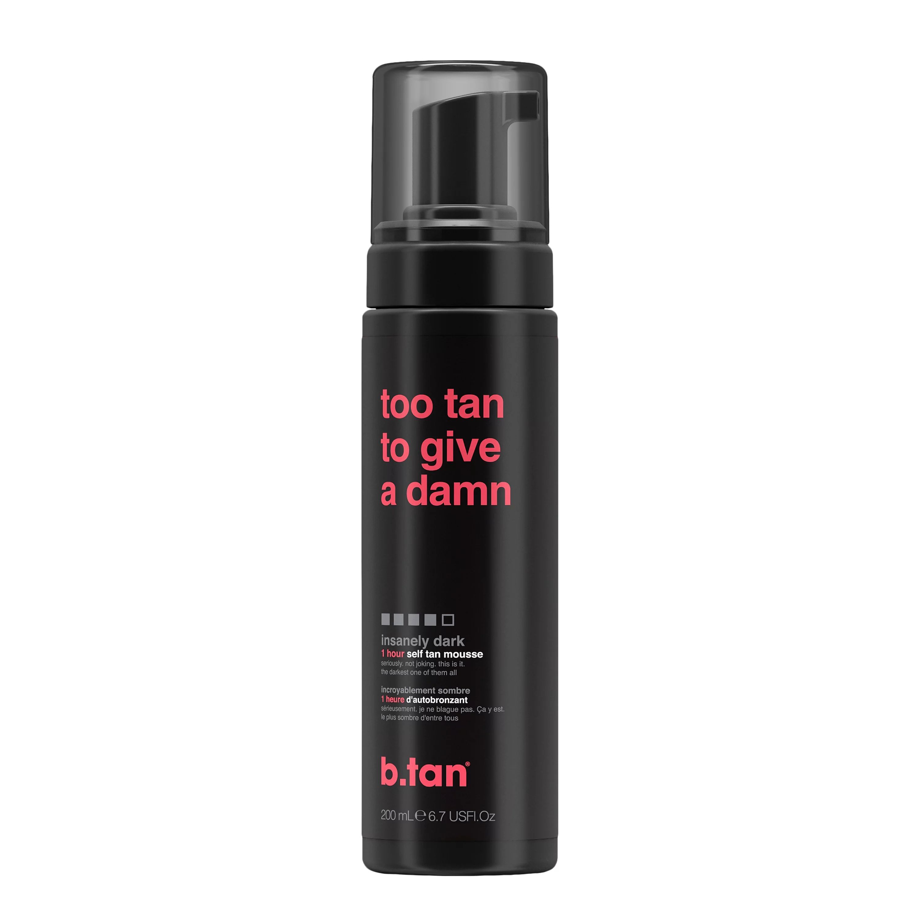 b.tan Too Tan To Give A Damn...Self Tan Mousse | Walmart (US)