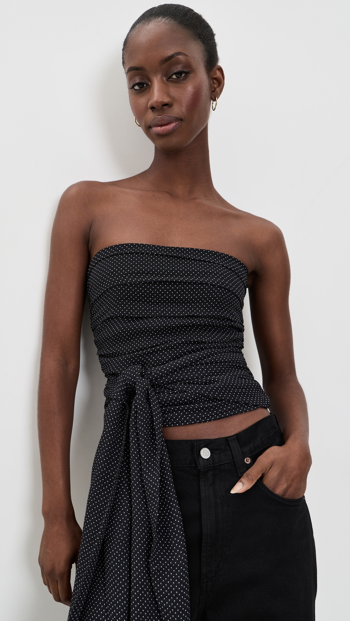 Herskind Molly Top Polka 36 | Shopbop