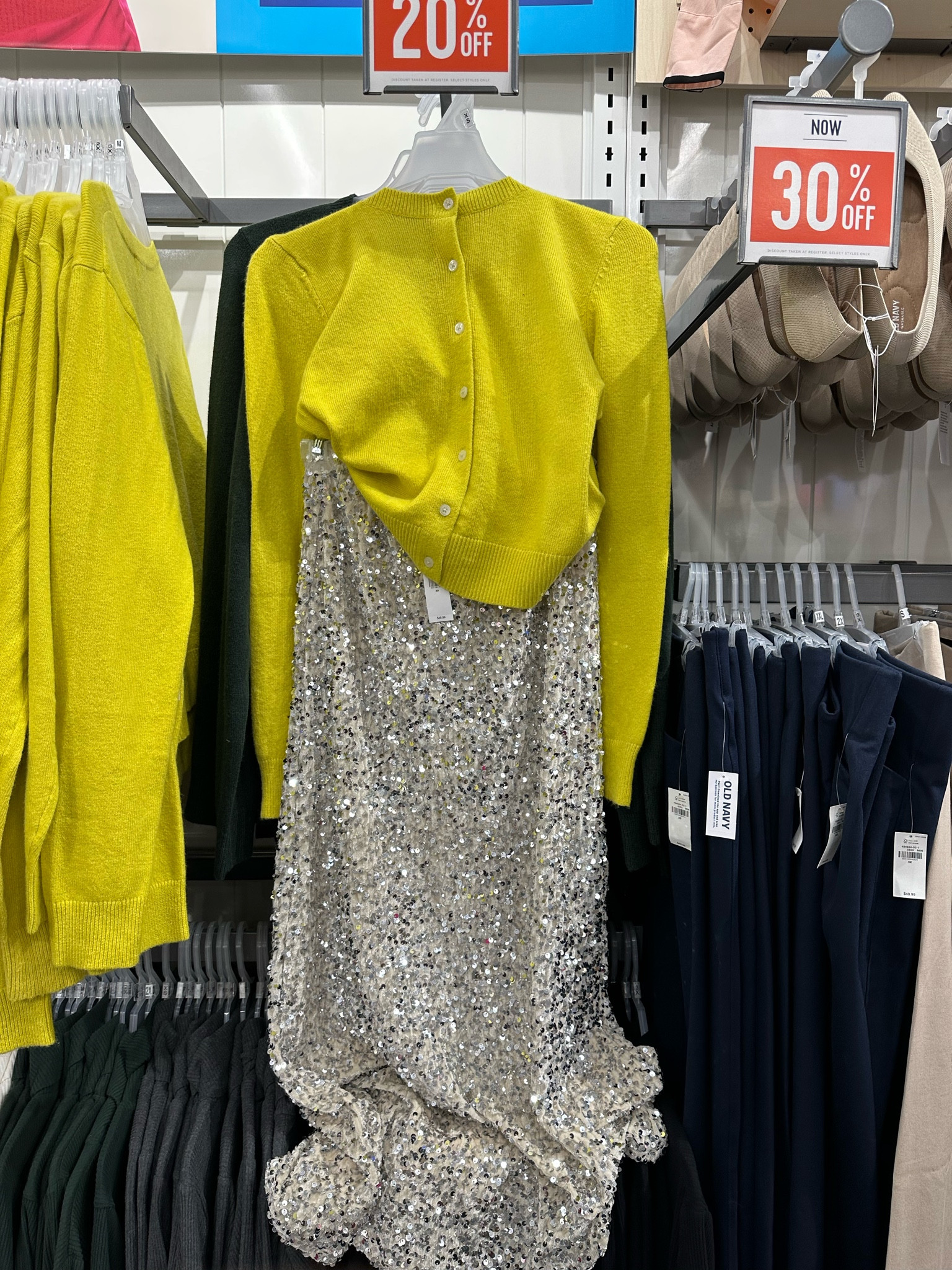 holiday outfit alert! 🪩 sequin skirts are in and perfect for Christmas photos or holiday parties! Pair it with a fun color like this chartreuse top to make it extra fun! 

#LTKCyberWeek #LTKGiftGuide #LTKHolidaySale