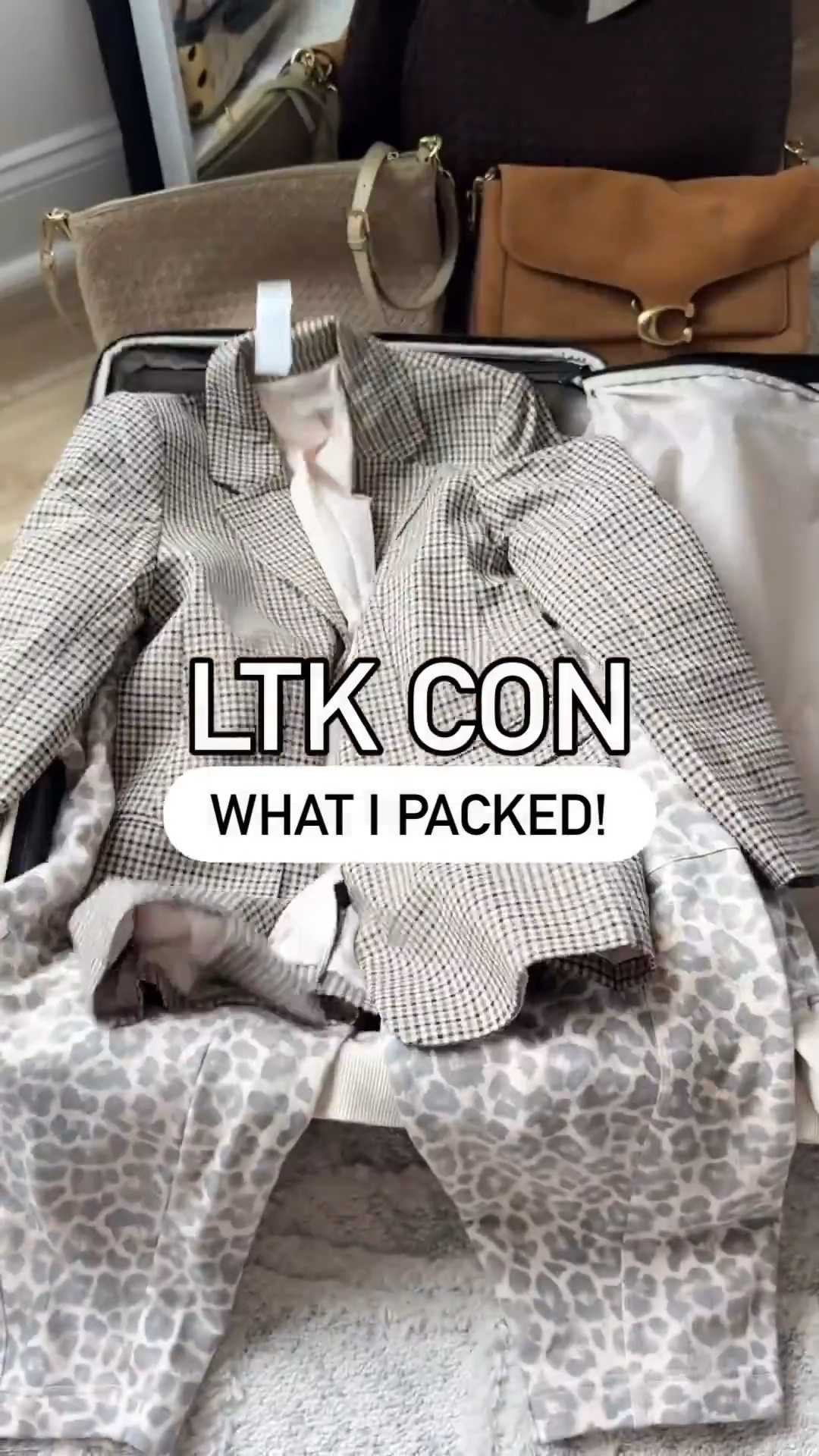 What I packed for LTK con ❤️ Walmart, Amazon and loft outfits!

#LTKCon #LTKootd