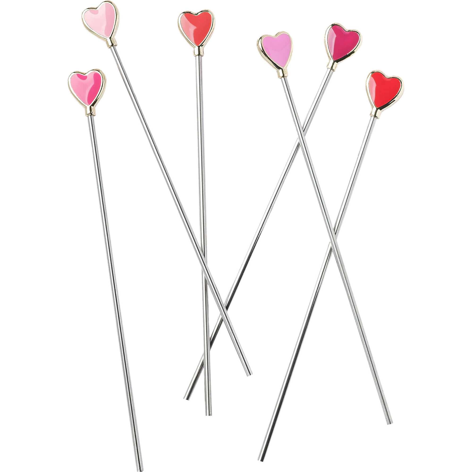 Heart Swizzle Sticks | Maisonette