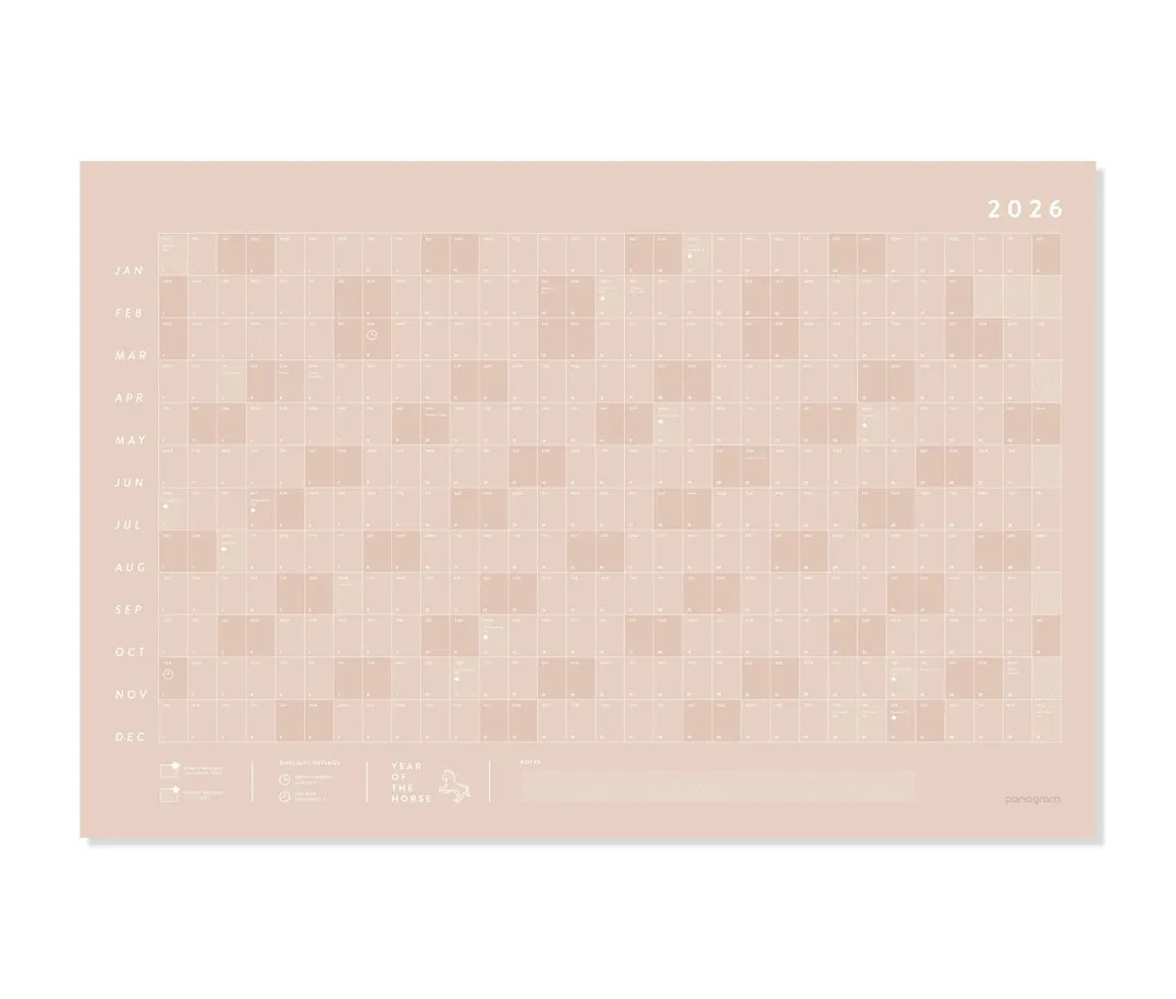 2026 Large Wall Calendar | Full Year Calendar For Planners and Creative Professionals | Office Pl... | Etsy (US)