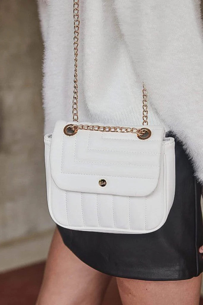 Quilted Bag - White | Petal & Pup (US)