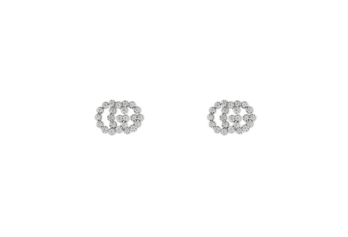 GG Running studs with diamonds | Gucci (US)