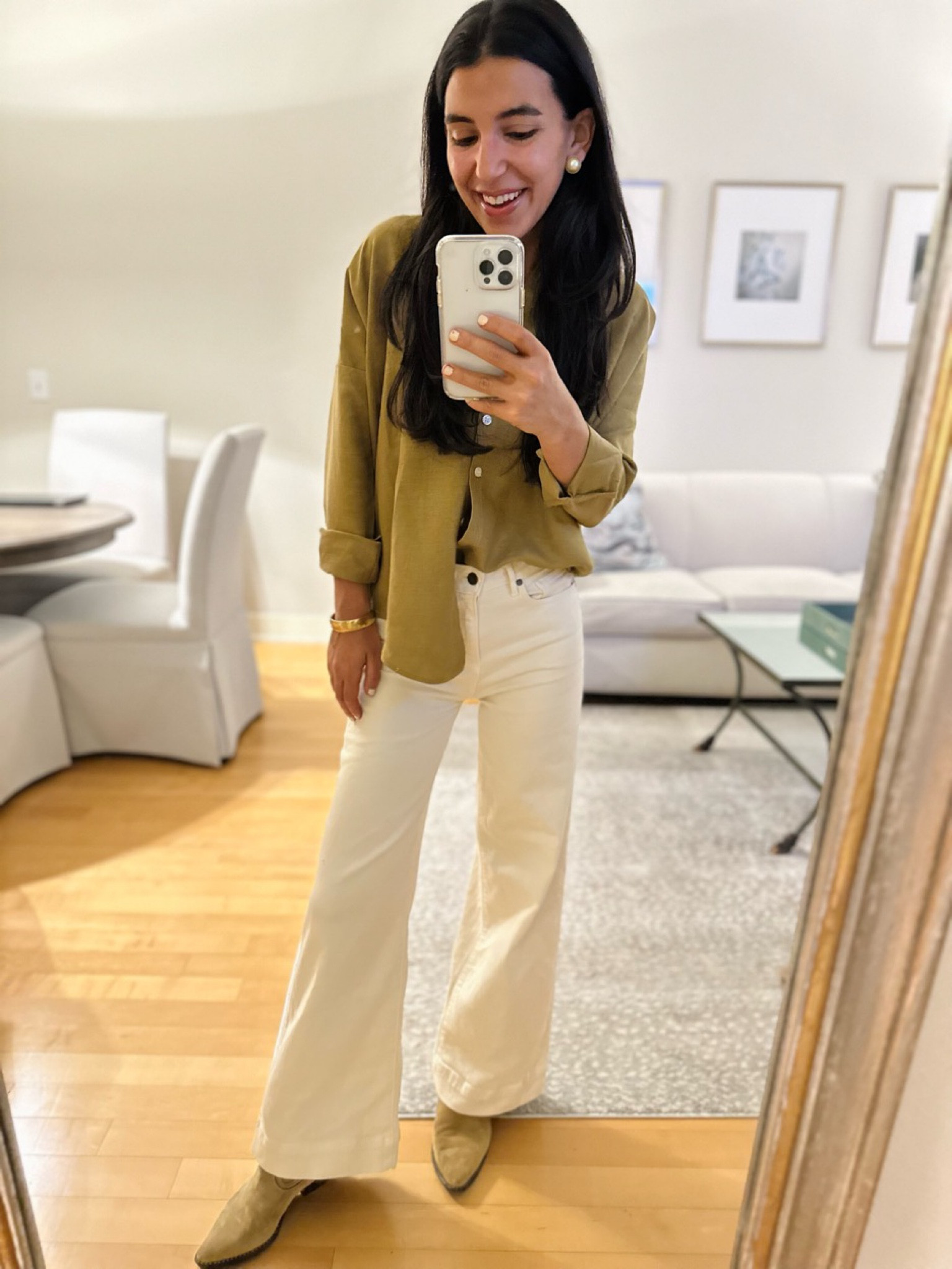 Easy Linen Monday Fit 🤍

#LTKworkwear #LTKHoliday #LTKparties