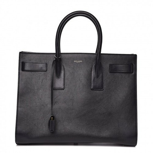 Saint Laurent  Large Sac De Jour, Black with Dustbag, Good Condition  | eBay | eBay US