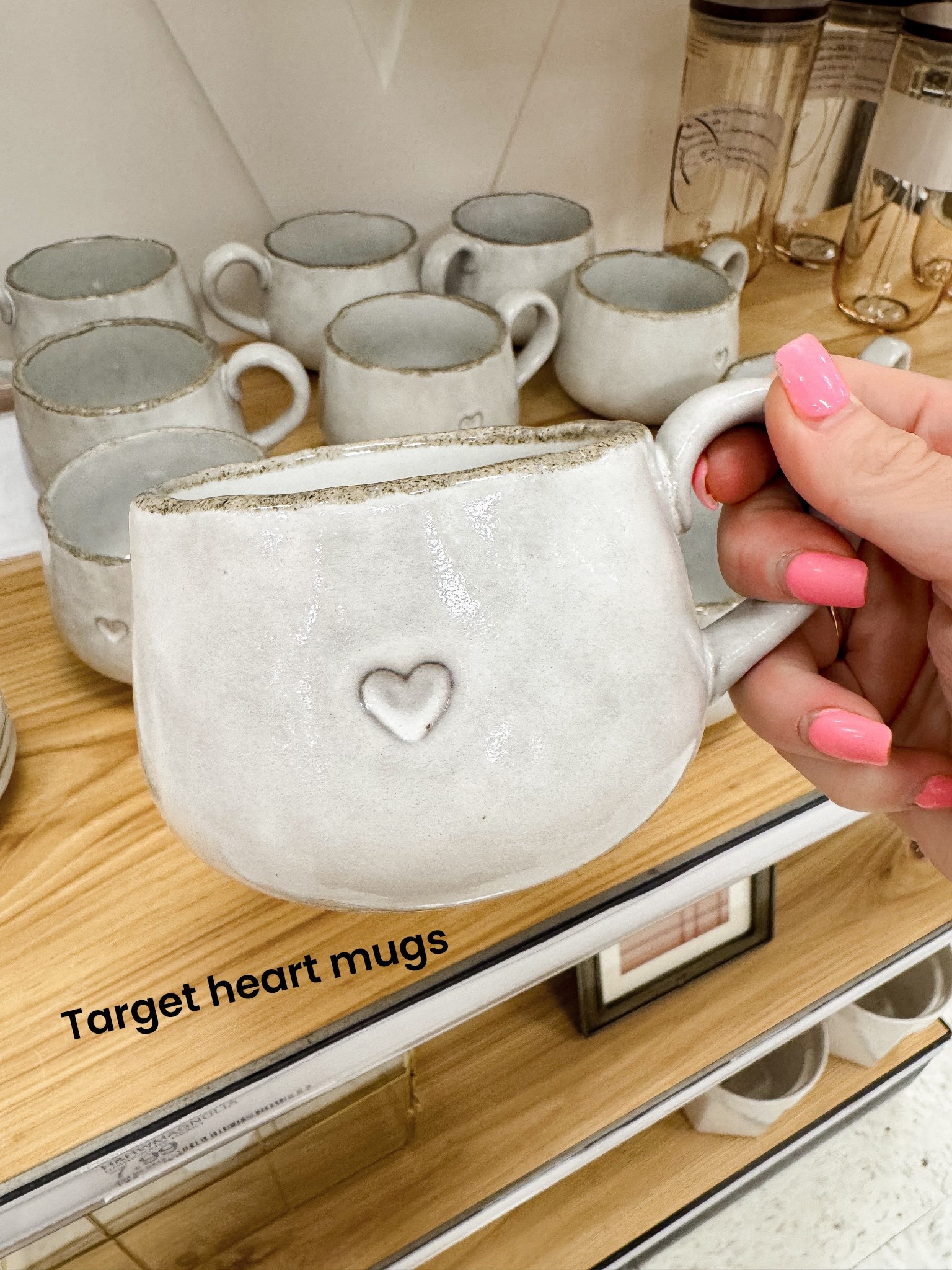 These Target stoneware heart mugs are absolutely adorable 🤍 The simple neutral glaze, handcrafted look, and the tiny heart detail make them feel so cozy and elevated — like something you’d find at a boutique or Pottery Barn. The perfect mug for morning coffee, afternoon tea, or slow cozy mornings at home.

I love how these mugs mix beautifully with any kitchen style and make such a sweet everyday staple or gift idea. If you’re into neutral home décor with subtle charm, these are a must-see Target find. Linked and saved for you in LTK ✨

#TargetHome #TargetFinds #TargetDecor #StonewareMugs #HeartMug #NeutralHome #CozyHome #KitchenDecor #CoffeeMug #HomeFinds #AffordableHome #LTKHome #StyleInspo