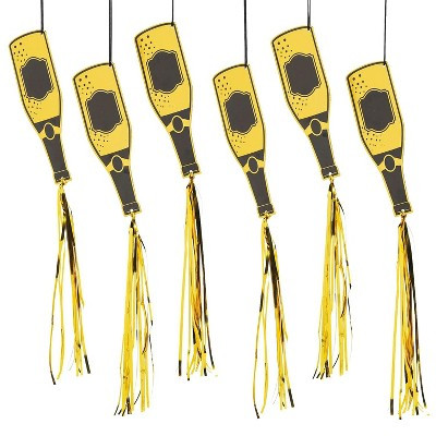 23" New Year?s Eve Champagne Bottle Ceiling Decorations with Tassels - 6 Pc. | Target