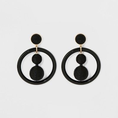 SUGARFIX by BaubleBar Whimsical Hoop Earrings | Target