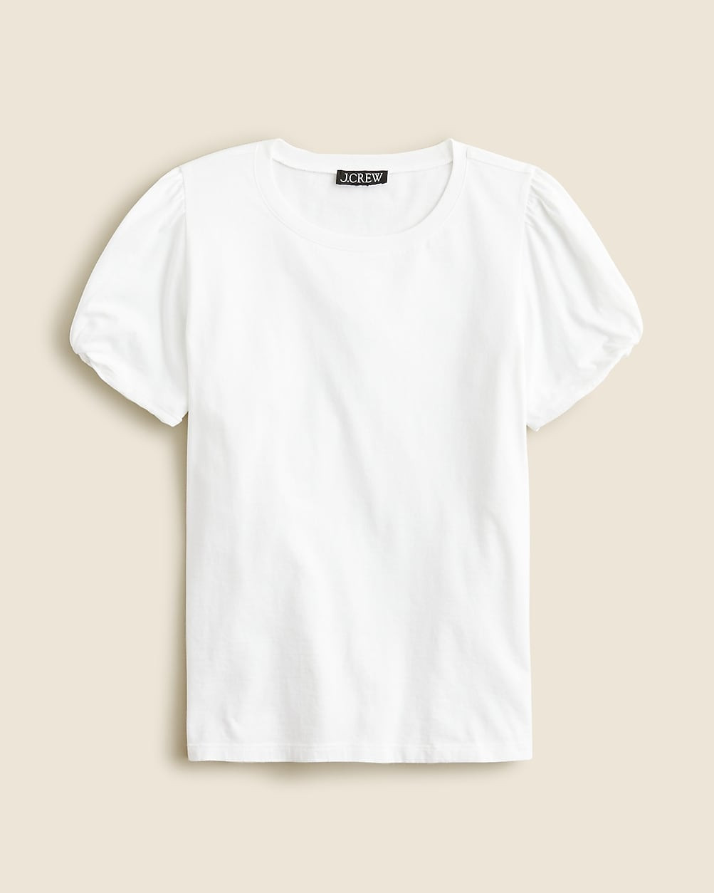 Broken-in jersey puff-sleeve T-shirt | J. Crew US