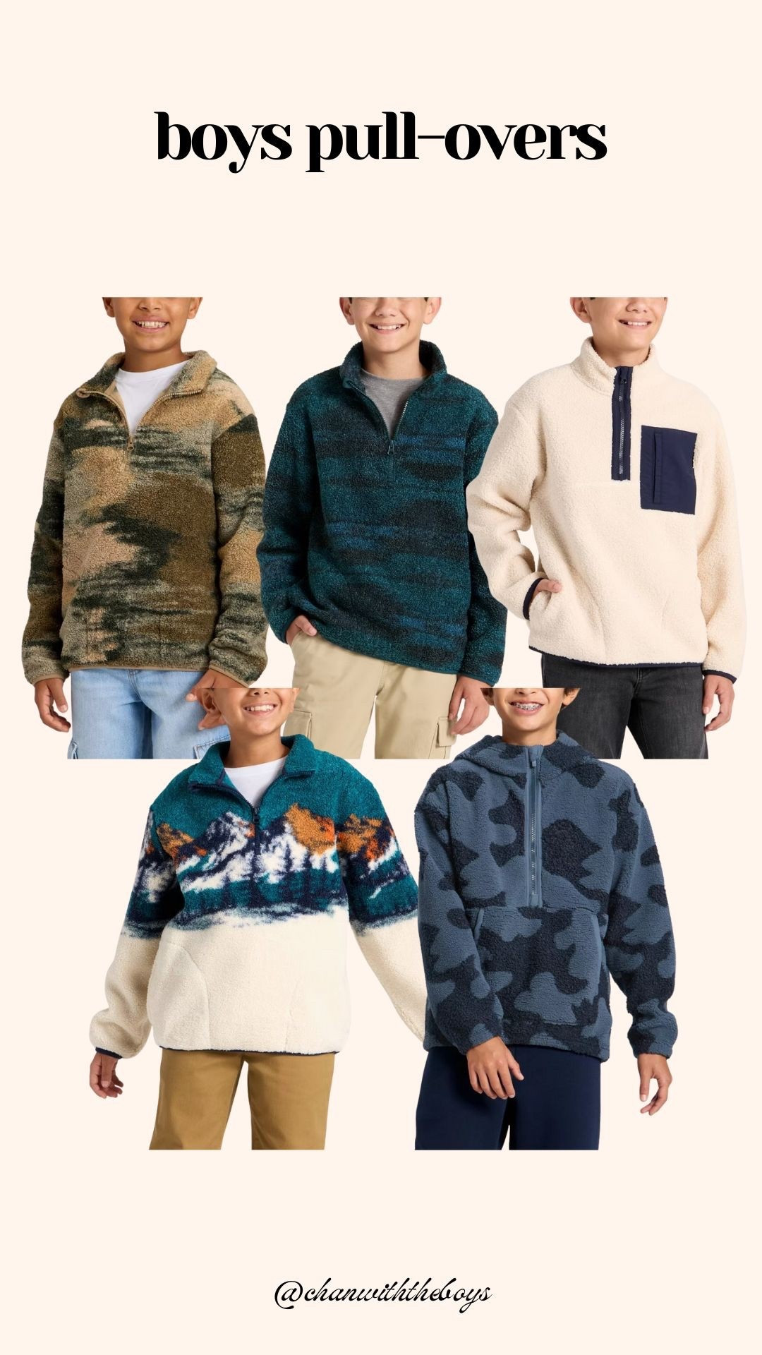 Target pull overs for boys! So cute!! ✨

#LTKSeasonal #LTKKids