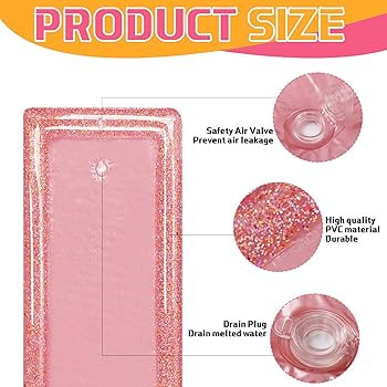 2 Pieces Inflatable Buffett Cooler Inflatable Food Cooler Buffet Inflatable Serving Bar Tray with... | Amazon (US)