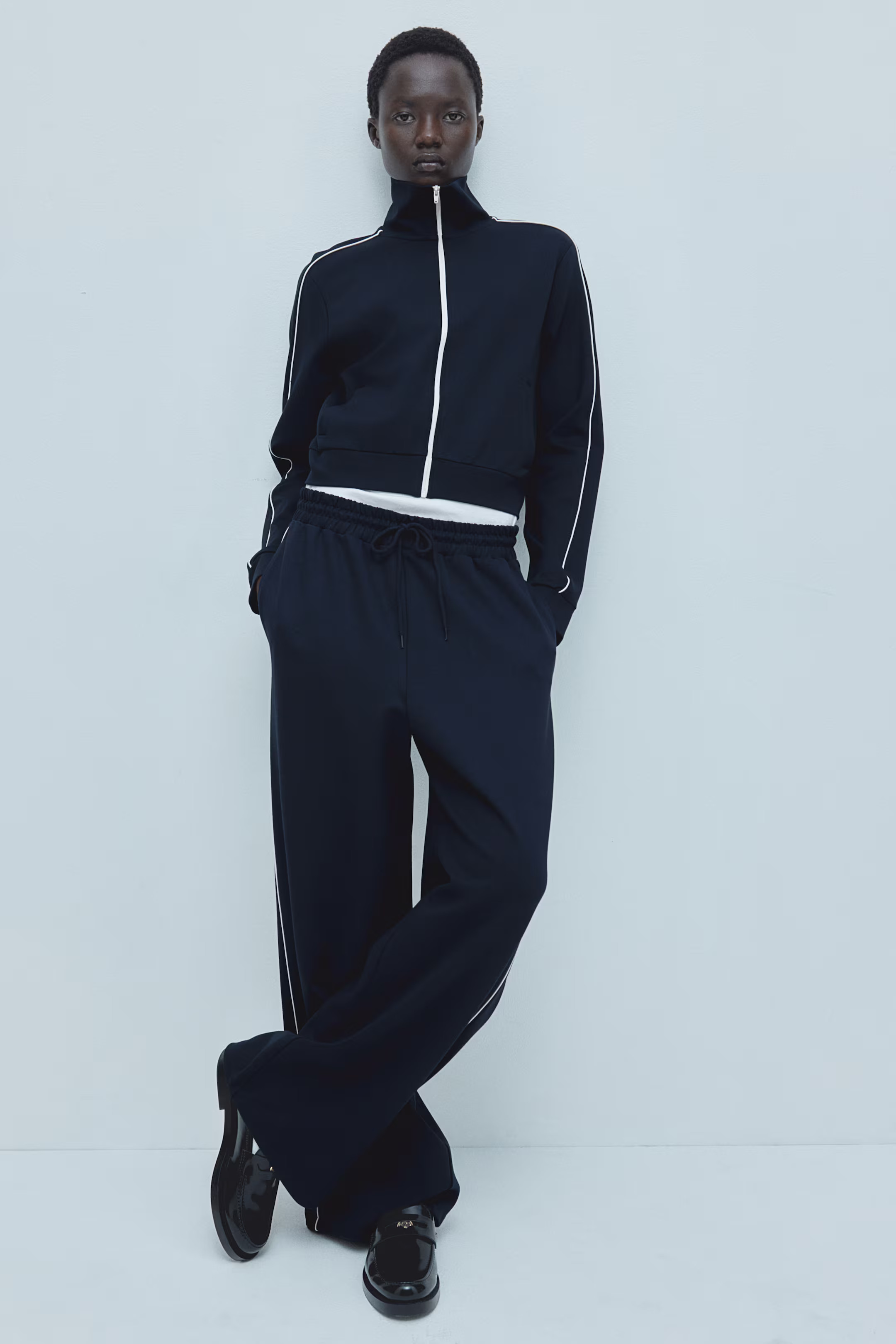 Track Pants with Piping | H&M (US + CA)