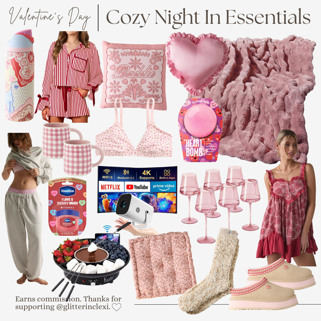 cozy night in valentines day  

 