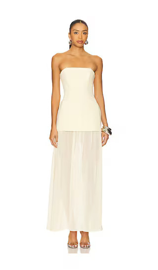 Amanda Uprichard x REVOLVE Linda Dress in Yellow. - size L | Revolve Clothing (Global)