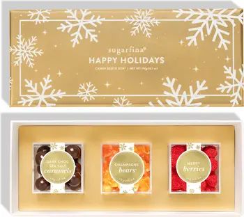 Happy Holidays 3-Piece Candy Bento Box | Nordstrom