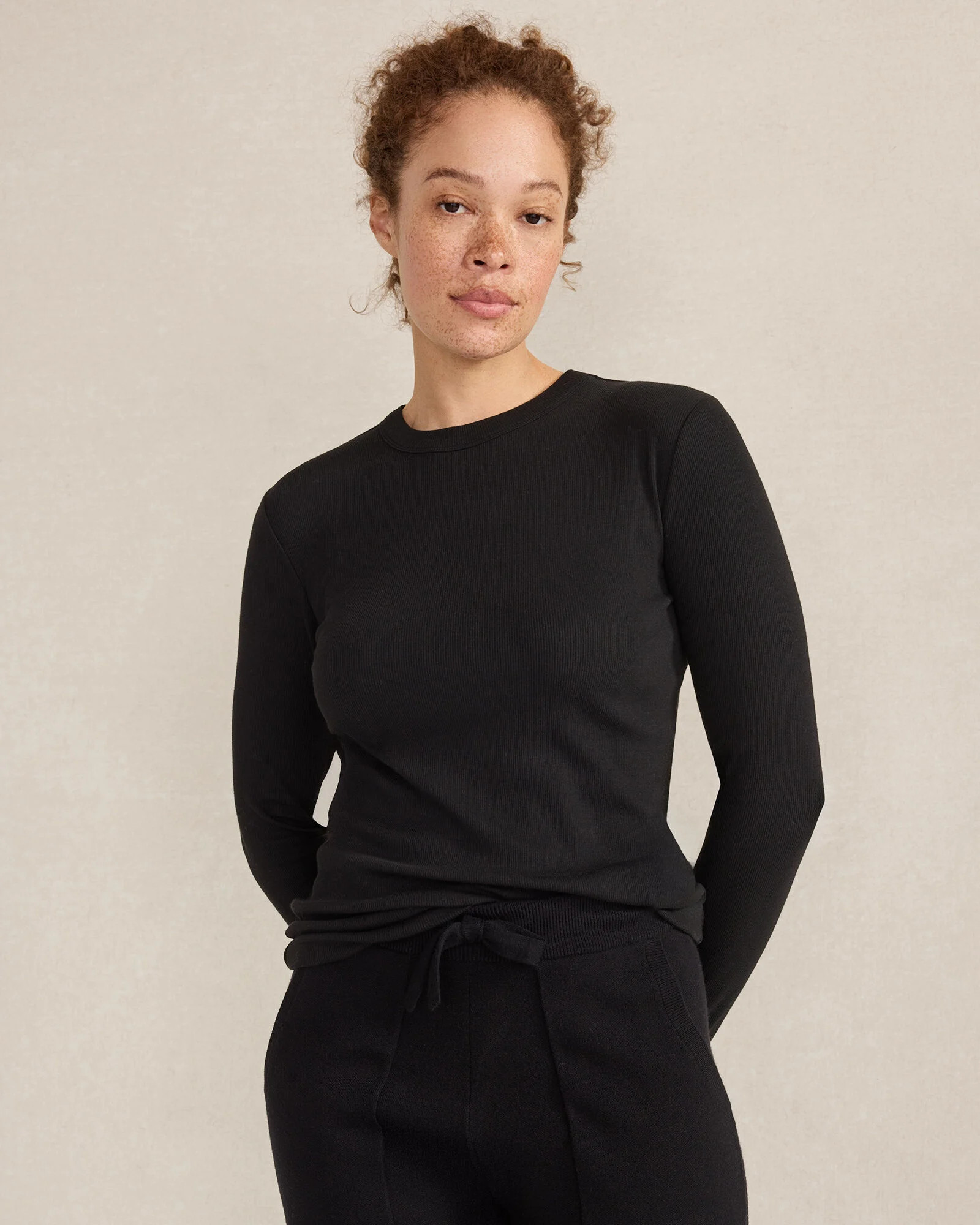Essential Organic Cotton Long Sleeve Tee | Talbots