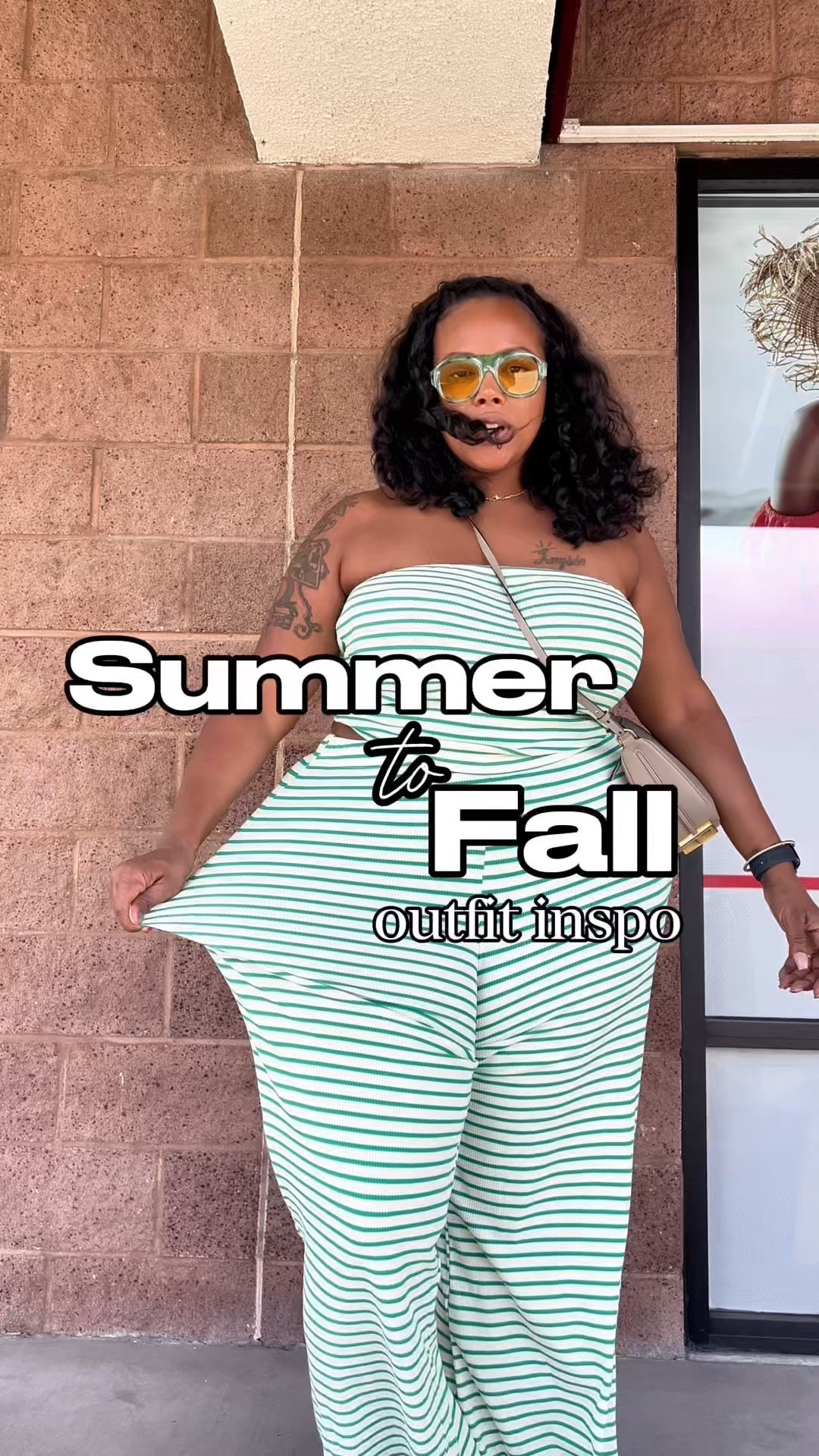 Cute summer to fall outfit inspo 💚 curvy plus size approved. This set is from TT but I tagged a similar high review set here! 


#LTKStyleTip #LTKPlusSize #LTKFallSale