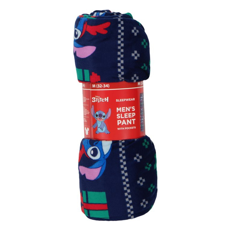 Lilo & Stitch Men's Pajama Pants, S-2XL | Walmart (US)