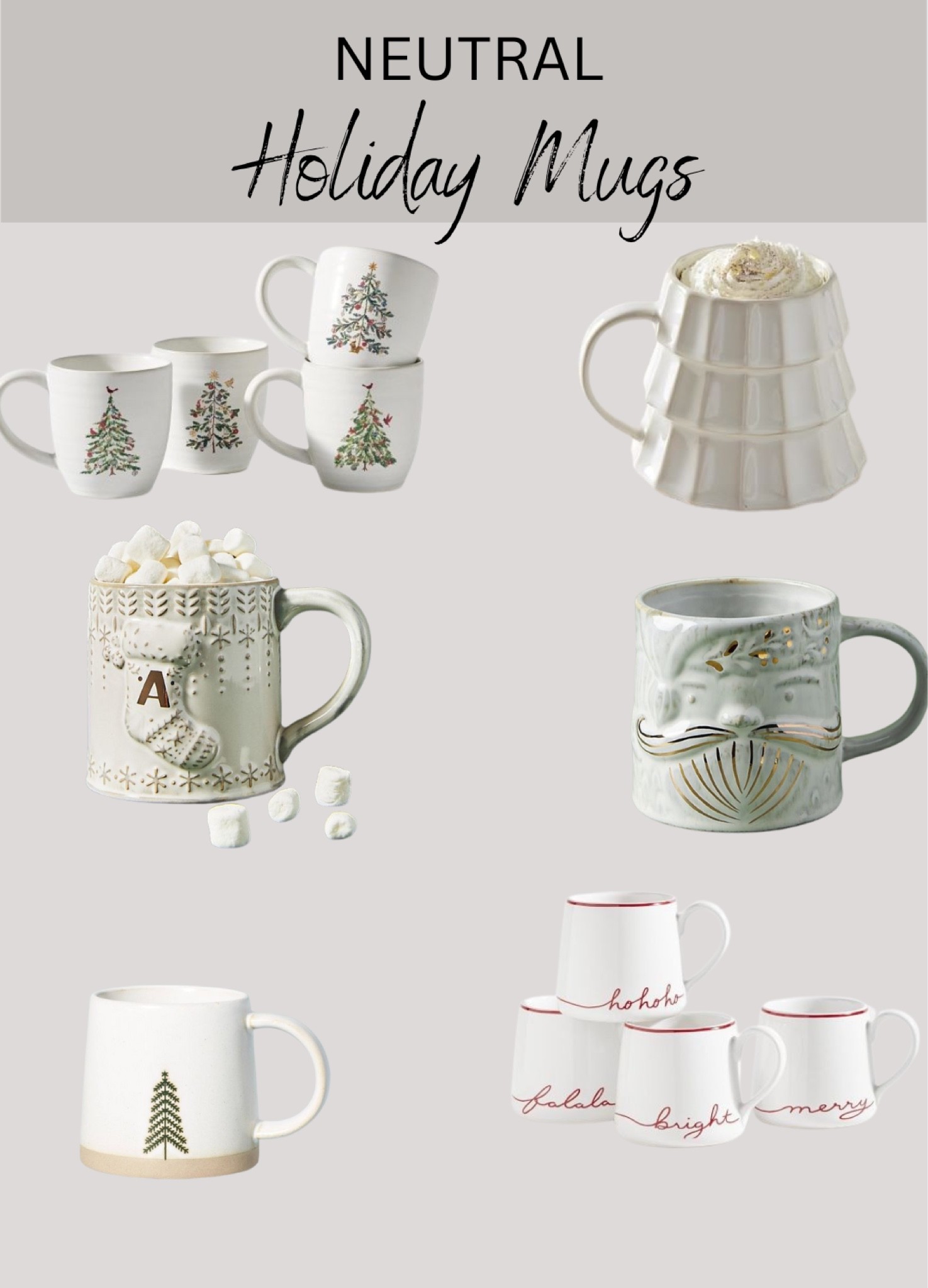 Reusable Frosted Holiday Cups curated on LTK