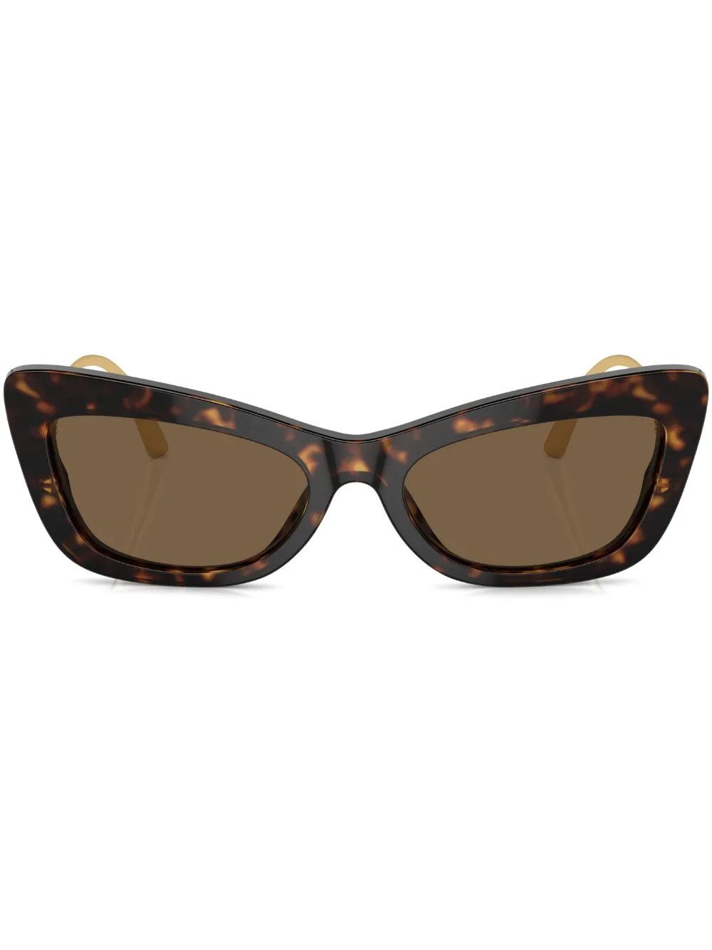 Dolce & Gabbana Eyewear Crystal cat-eye Sunglasses | Gold | FARFETCH PH | Farfetch Global