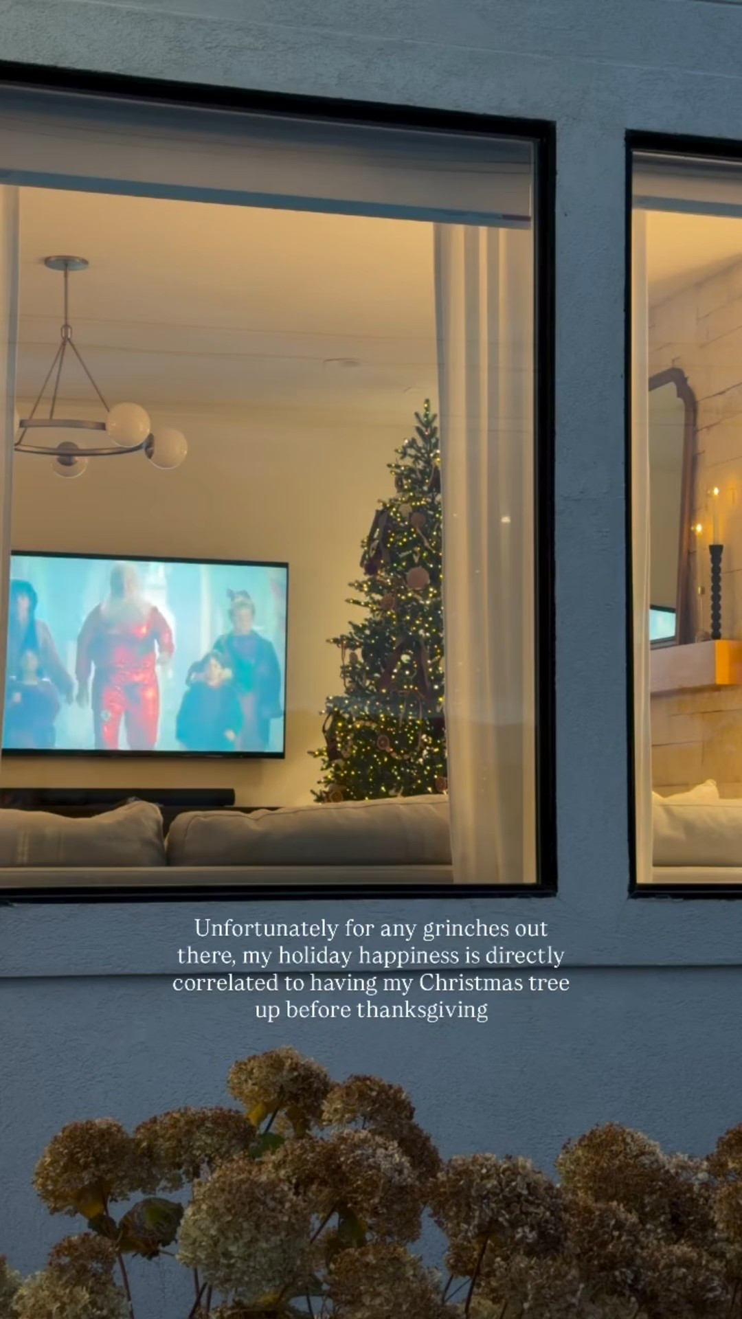 You either get it, or you might be the grinch! 😉

Jkjk! But.. I do often wonder how people fit it all in if they wait to put up Christmas until after thanksgiving!?! I just feel like it’s a full on marathon once thanksgiving hits. And I guess I’m the person who needs a head start on the race! 😅 and I want to drag out the magic it adds to my house and happiness it brings me as long as I possibly can! 

If you’re searching for the perfect tree this year, look no further. This tree is so magical, has led lights (so you don’t have to worry about having a strand going out and finding the bulb responsible), and takes less than 5 minutes to set up! It’s a game changer truly.