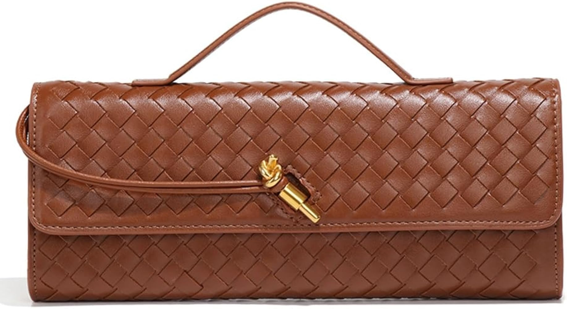 Trendy Woven Evening Clutch Purses Women Underarm Shoulder Handbag Cute Satchels Crossbody Purse ... | Amazon (US)