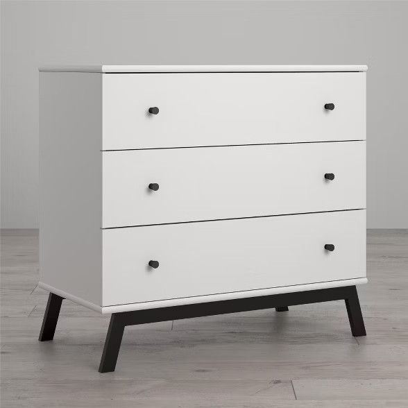 Little Seeds Rowan Valley Lark Urban 3 Drawer Dresser, White | Target