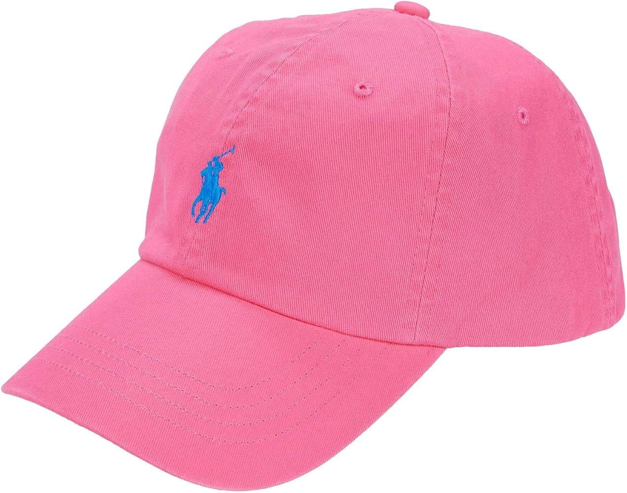 Ralph Lauren Mens Polo Sports Pony Logo Hat Cap (One Size, Pink) | Amazon (US)