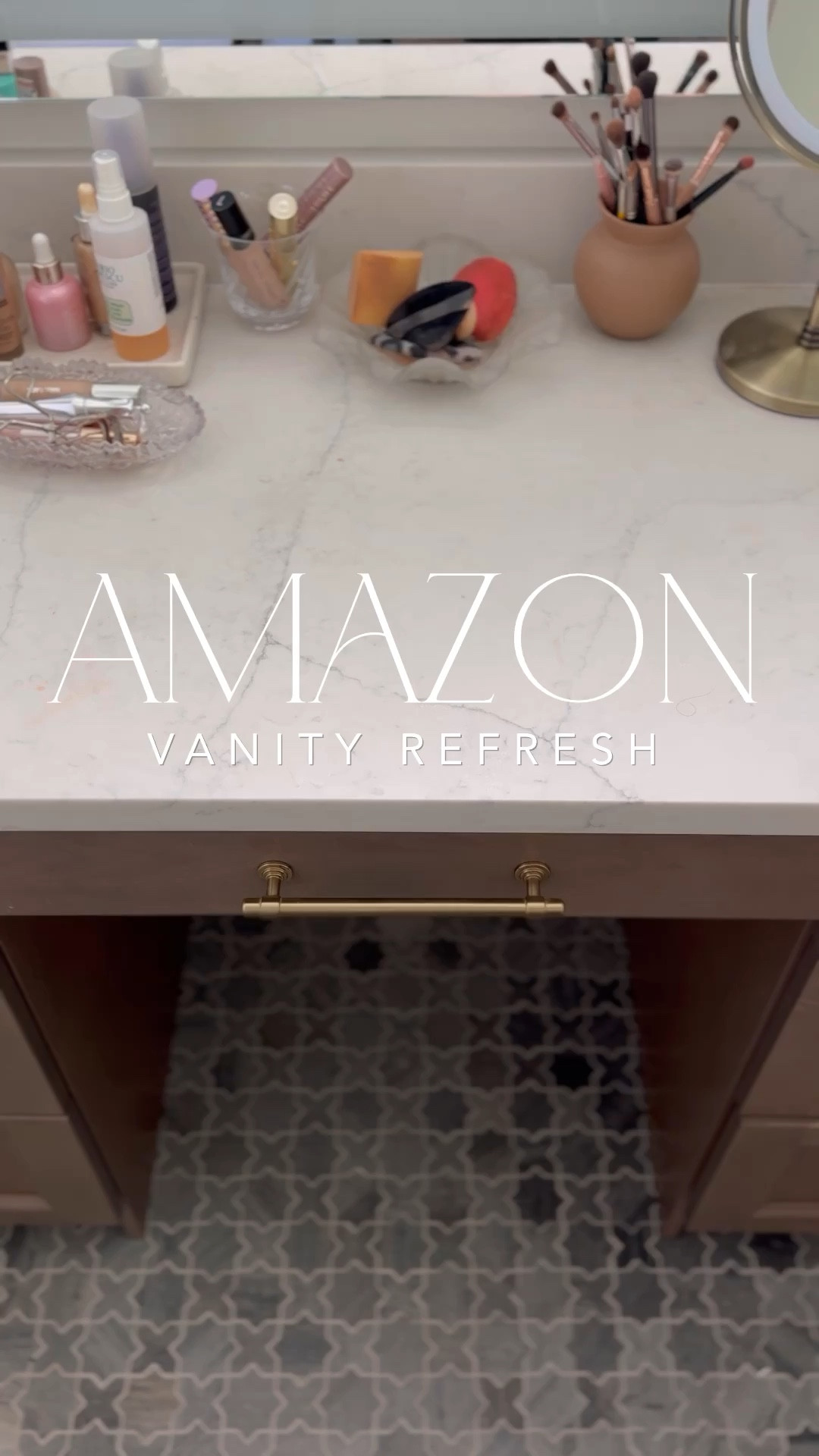 Amazon makeup vanity refresh! I love these affordable bathroom organization pieces! I finally found a storage solution for my makeup that is aesthetic and functions great! And this comfortable dining chair is perfect as a vanity chair.
Gorgeous fabric and quality! 

#LTKWatchNow #LTKHome #LTKStyleTip