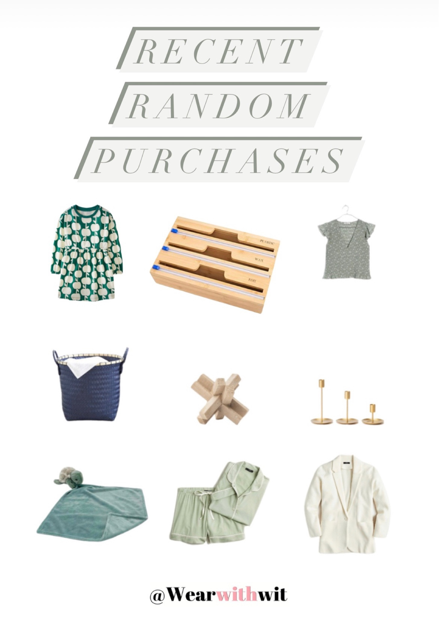 Round up of my recent random purchases!

#LTKfamily