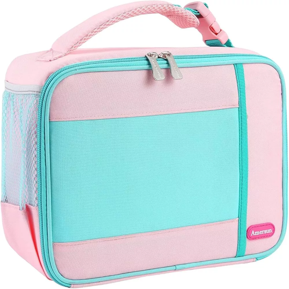 Kids Lunch Box with Supper Padded Inner Keep Food Cold Warm for