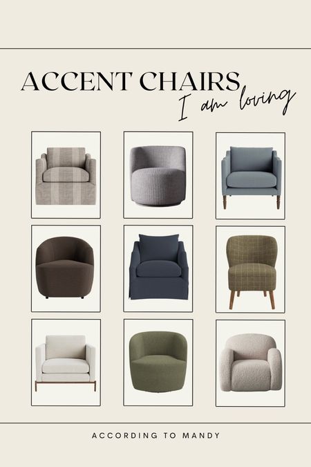 Accent chairs I’m loving / no budget / splurge worthy items 

#LTKFind #LTKhome