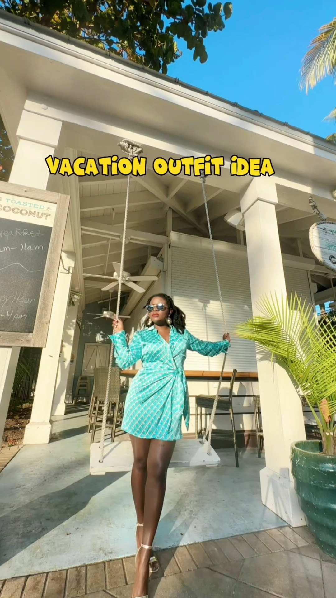 The perfect spring outfit for your next adventure. 

I love me a mini Wrap dress. I wore this beautiful mini Spring dress to another Solo Trip to Florida keys is
This can be worn for upcoming Easter celebrations, Spring or summer vacation outfit ideas.
Travel outfit ideas,
Summer dress outfit,
Petite fashion, cocktail dresses 

#LTKcurves #LTKfit #LTKtravel #LTKstyletip #LTKU