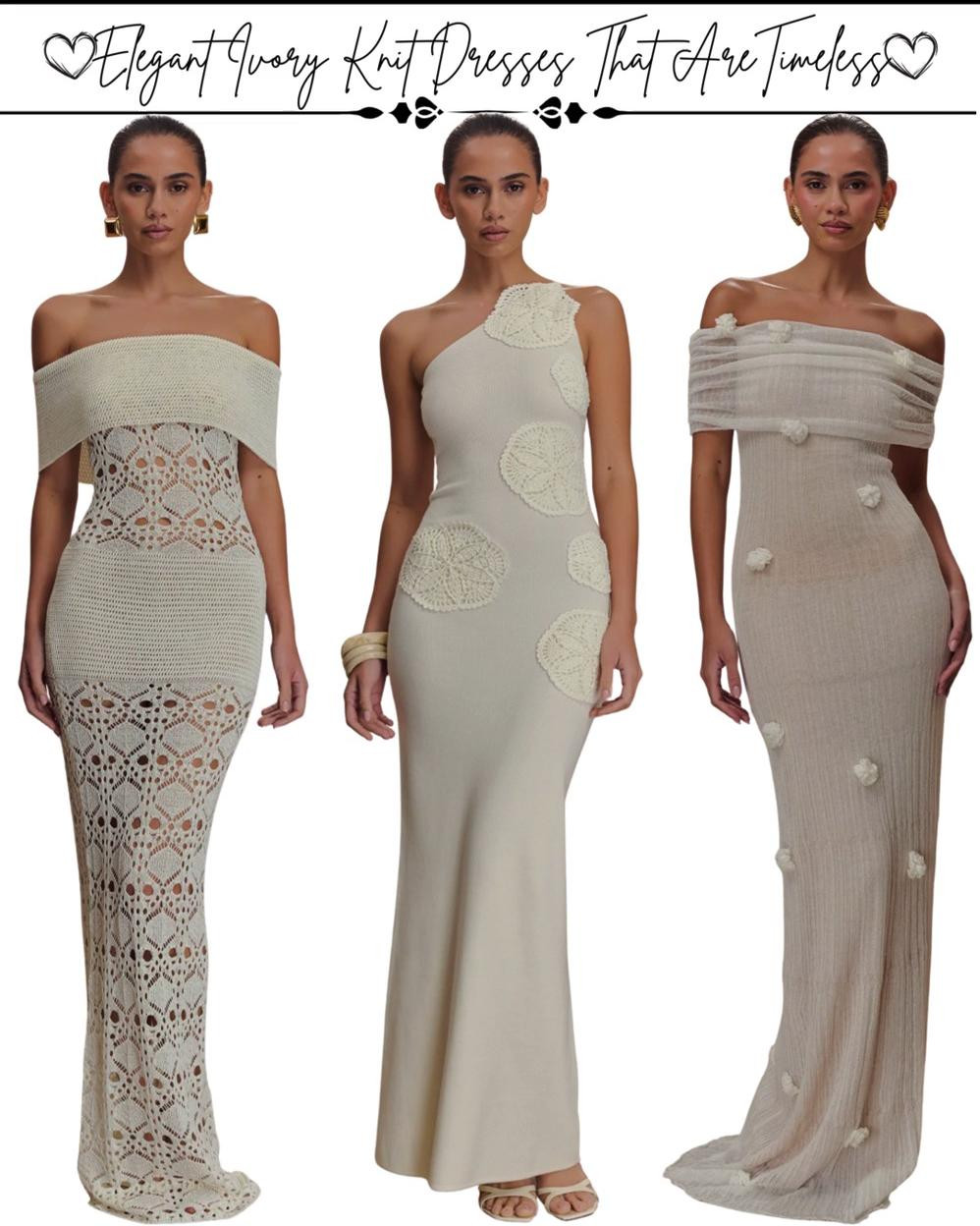 There’s something about an ivory knit dress that just gets it. The quiet confidence, the soft texture, the way it moves without trying too hard, it’s the kind of piece you reach for when you want to feel elegant but still like yourself. I started leaning into ivory knits on days when I wanted comfort but didn’t want to look basic, and somehow they became my easiest “put together in seconds” secret.

Each piece in this lookbook feels like a different mood: soft mornings, slow coffee dates, dressed-up evenings, and those in-between moments where you want your outfit to speak before you even say a word. What I love most is how timeless they feel… not trend-loud, just effortlessly beautiful. The kind of dresses that don’t sit in your wardrobe waiting for an occasion, they become the occasion.

If you’ve ever wanted outfits that look polished without overthinking, ivory knits might be the quiet upgrade you didn’t know you needed 🤍

#ivoryknitdress #knitdress #elegantstyleinspo #ltkfashion #timelessoutfits #neutraloutfitideas #classyoutfitswomen #winterknitdress #elegantlookbook #capsulewardrobeideas #modernfemininestyle #neutralfashioninspo #chicminimalfashion #romanticknits 

 #LTKMidsize #LTKPetite #LTKPlusSize