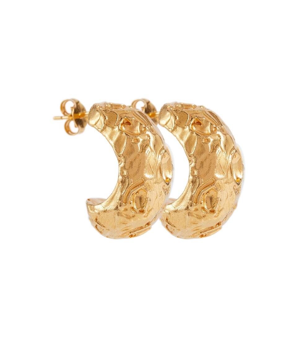 The Fragmented Amulet 24kt gold-plated earrings | Mytheresa (US/CA)