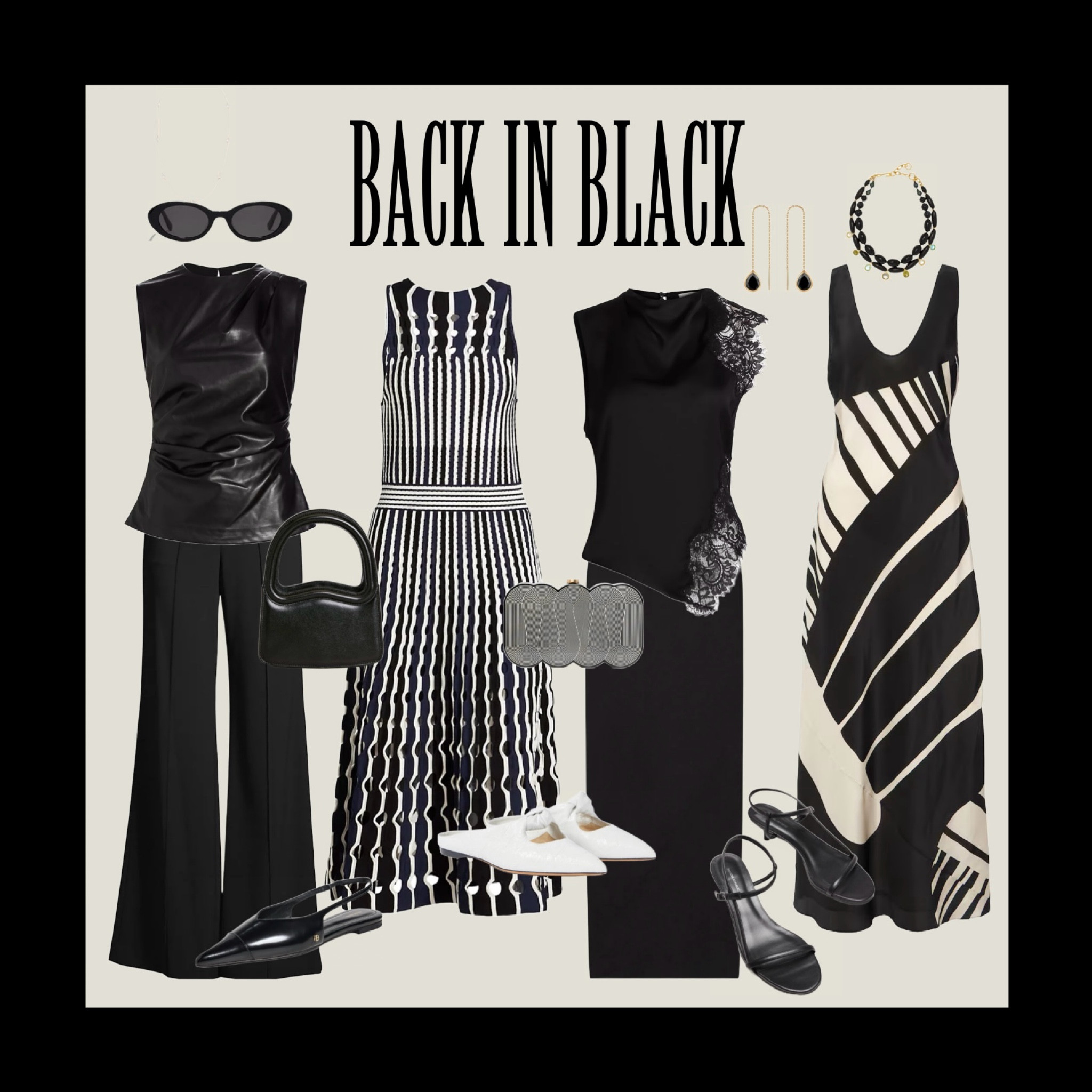 Because black never goes out of style