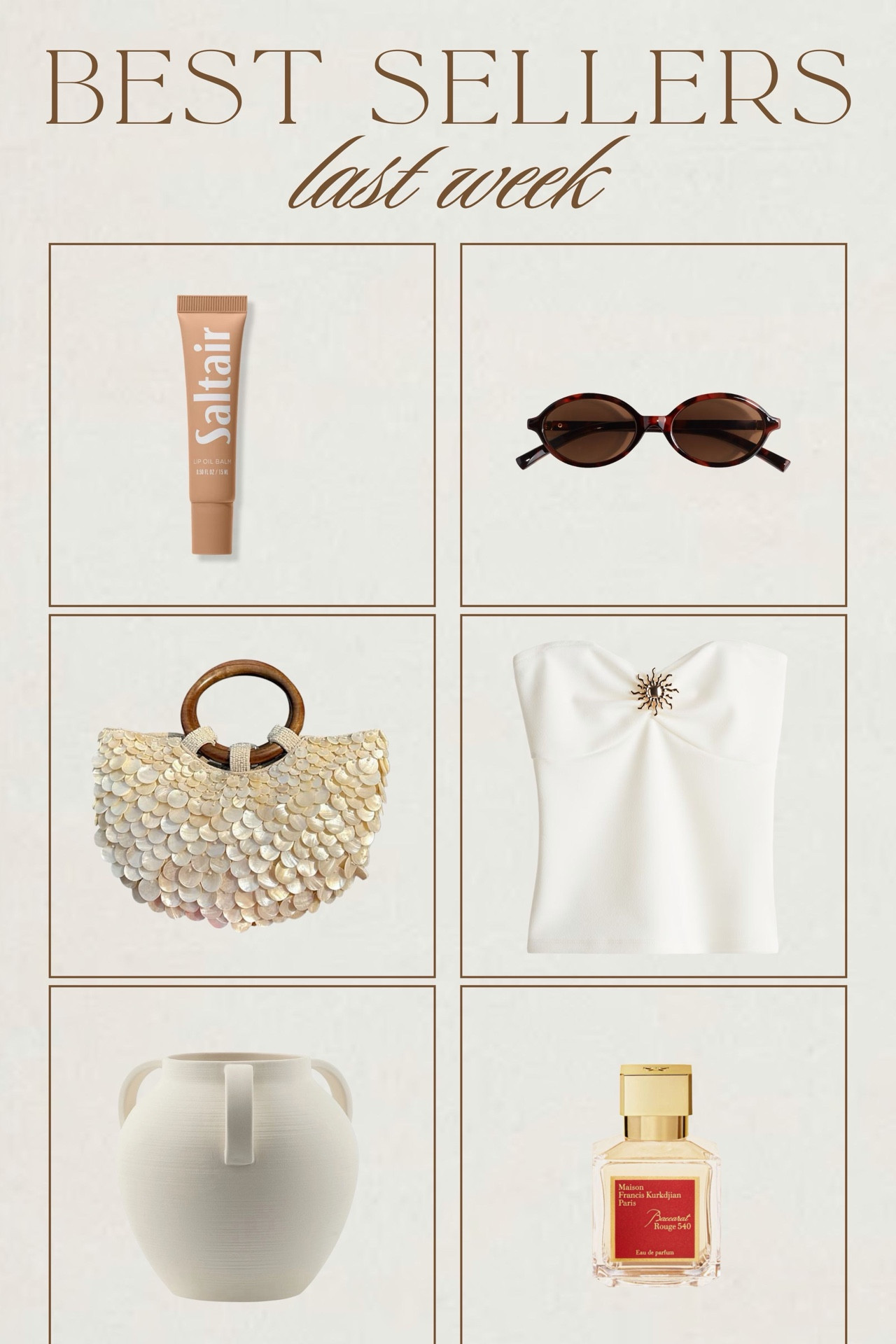 Your top clicks from last week — and I totally get why 💫
From the prettiest going-out top to the viral lip balm and that pearl bag moment…
This week’s bestsellers were all about those elevated little details.
Linked everything on my LTK under Weekly Faves — most are still in stock (for now 👀)

#LTKSwim #LTKTravel #LTKBeauty
