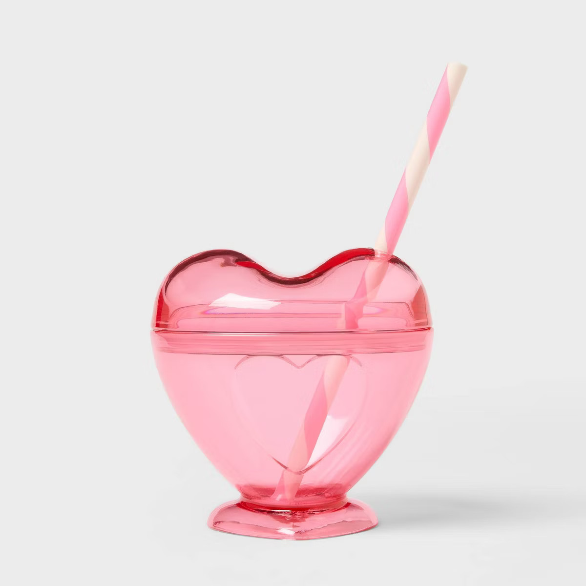 10 fl oz Figural Heart Tumbler with Straw - Pillowfort™ | Target