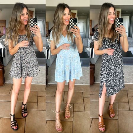 Walmart dresses I am loving! Comment YES PLEASE to shop. 
Wearing a size xs in all three. Should have sized up in the shortest one.
.
.
.
Spring outfits spring dresses spring fashion spring style spring try on walmart spring outfits walmart dresses walmart new arrivals
.
.
.


#LTKsalealert #LTKfindsunder50 #LTKstyletip