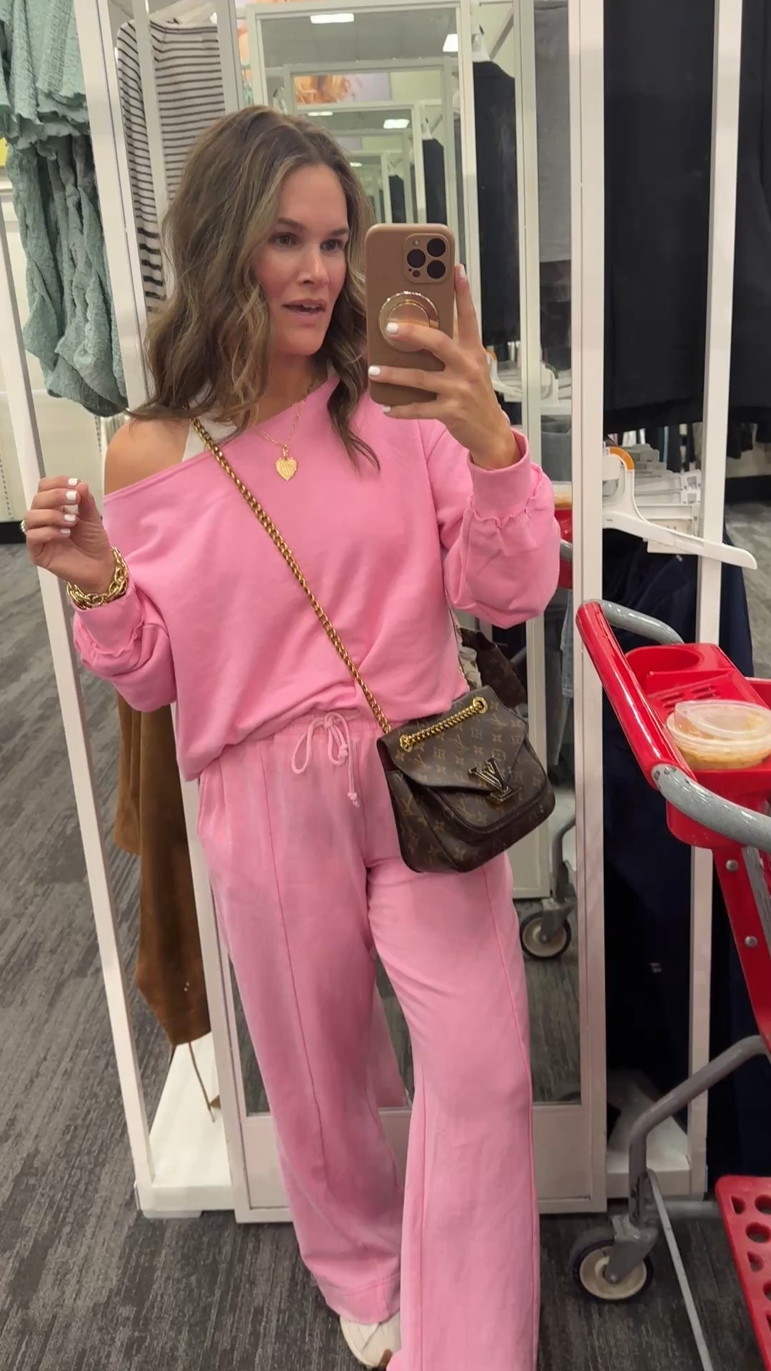 #walmartpartner @walmartstyle #walmartstyle Partnering with Walmart to share this cute and comfy matching set- great for errands, lounging and all the casual things. Love the color and the details and it’s under $30 for the set! 


#LTKSaleAlert #LTKgrwm #LTKootd