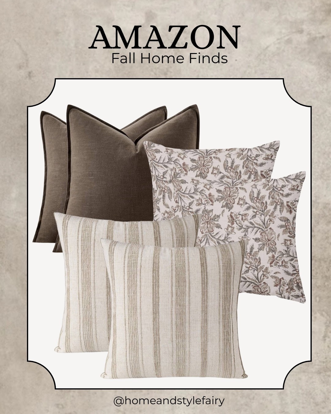 Throw Pillow Cover Set🍂

#falldecor #homeinspo #Itkhome #neutralhome #pillowcoverset #LTKautumn

#LTKcanada #LTKsale #LTKstyletip