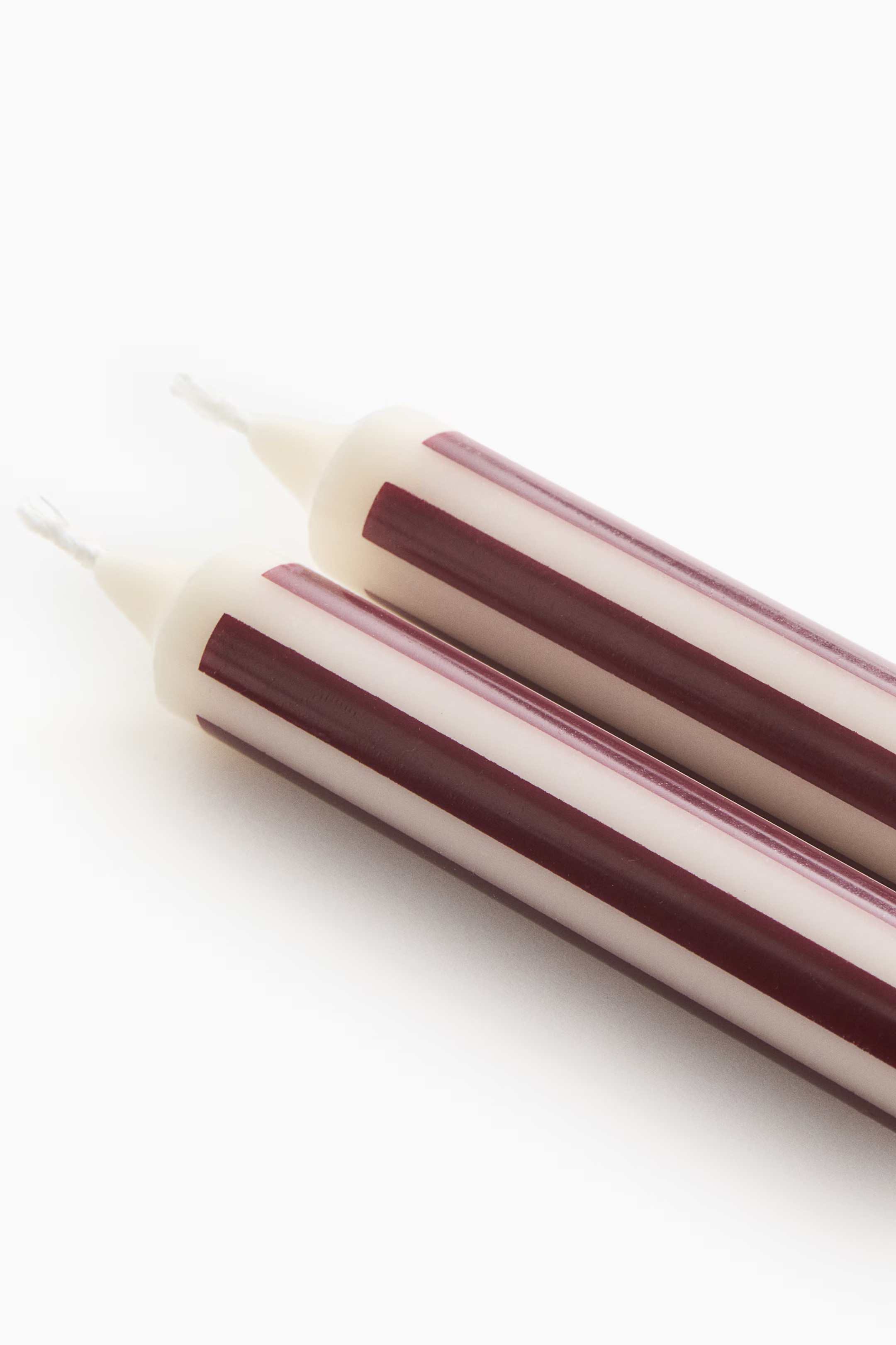 2-pack Patterned Candles | H&M (US + CA)