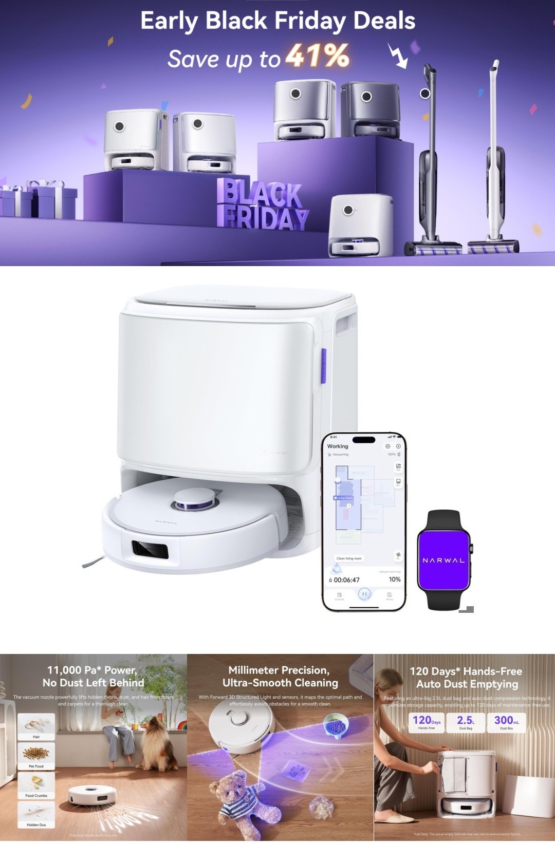 My new Narwal Freo X10 Pro is officially at its lowest price of the season and no code is needed! @narwal #narwal
🇺🇸 US: $399.99 — 43% OFF
🇨🇦 CA: $559.99 — 44% OFF
(Valid 11/26–12/01)

I’ve been using it nonstop and I honestly love it — it’s made keeping the house clean so much easier.
✨ Grab it before the price goes back up!


#LTKHoliday #LTKCyberWeek #LTKGiftGuide