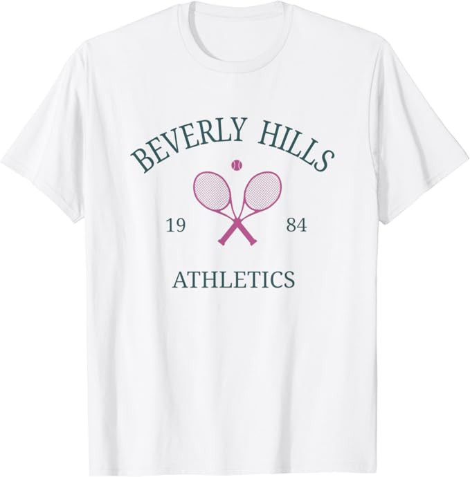 Beverly Hills Athletics California Tennis Club Racquet Prep T-Shirt | Amazon (US)