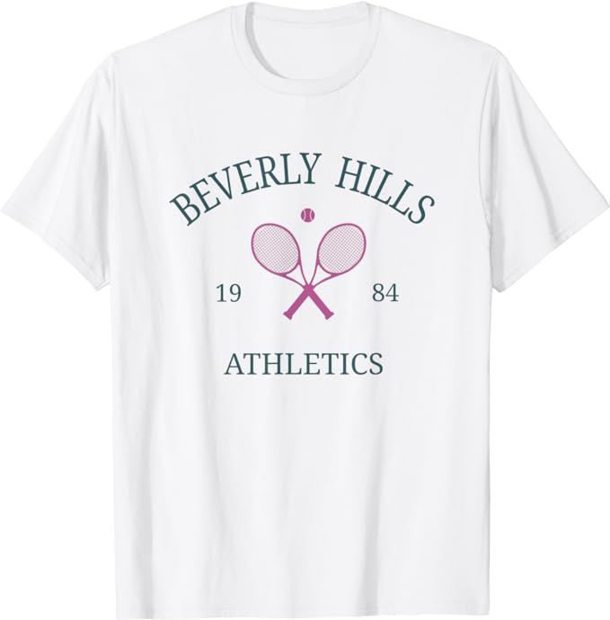 Beverly Hills Athletics California Tennis Club Racquet Prep T-Shirt | Amazon (US)