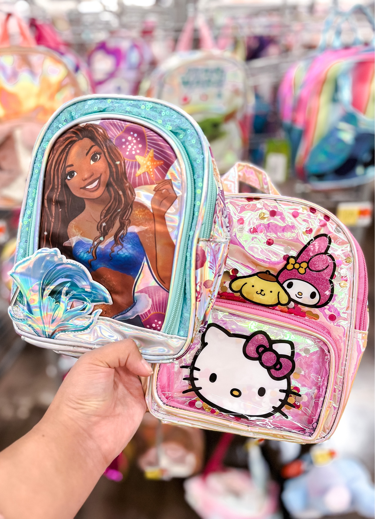 Glitter backpack outlet walmart