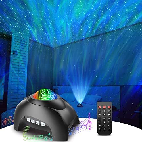 Star Projector, Rossetta Galaxy Projector for Bedroom, Bluetooth Speaker and White Noise Aurora P... | Amazon (US)